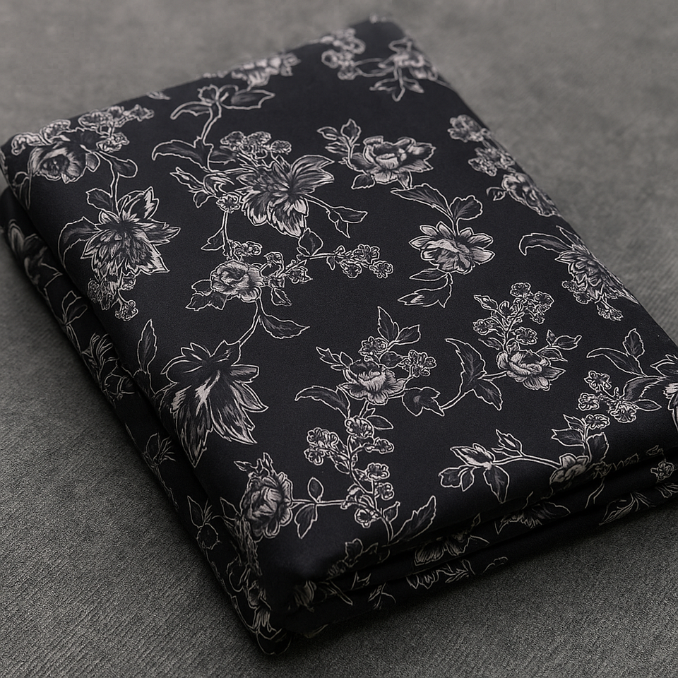 Digital Printed  2 piece Suit Unstitched polo cotton