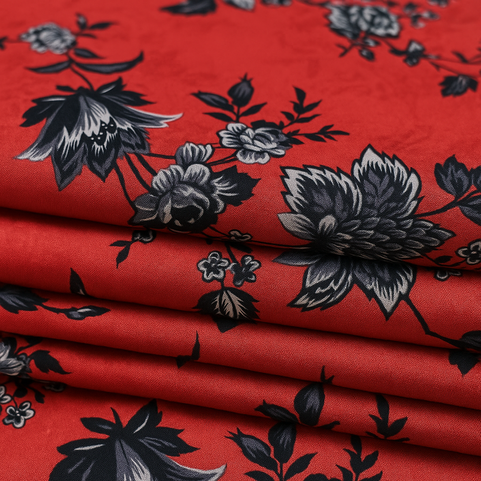 Digital Printed  2 piece Suit Unstitched polo cotton