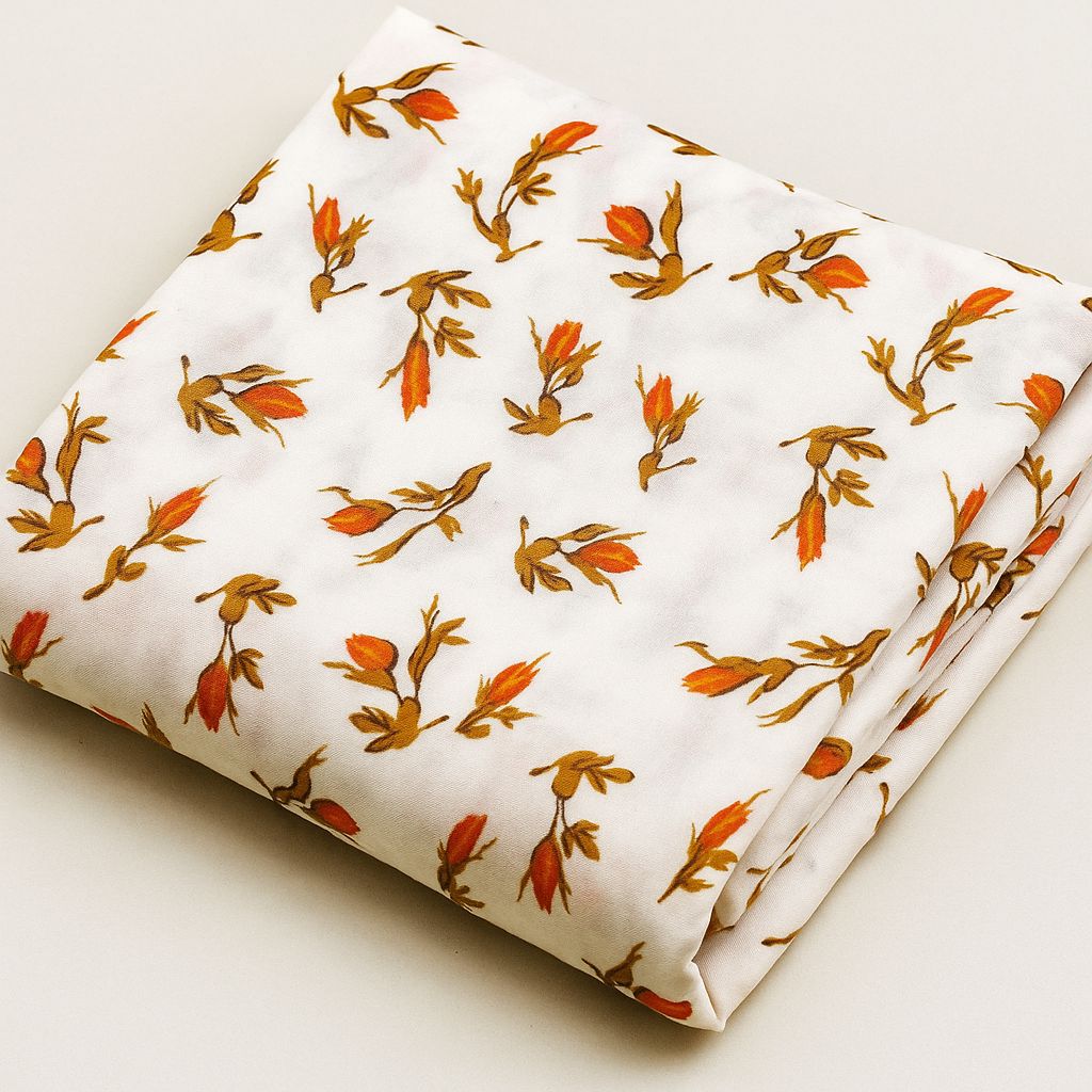 Digital Printed  2 piece Suit Unstitched polo cotton