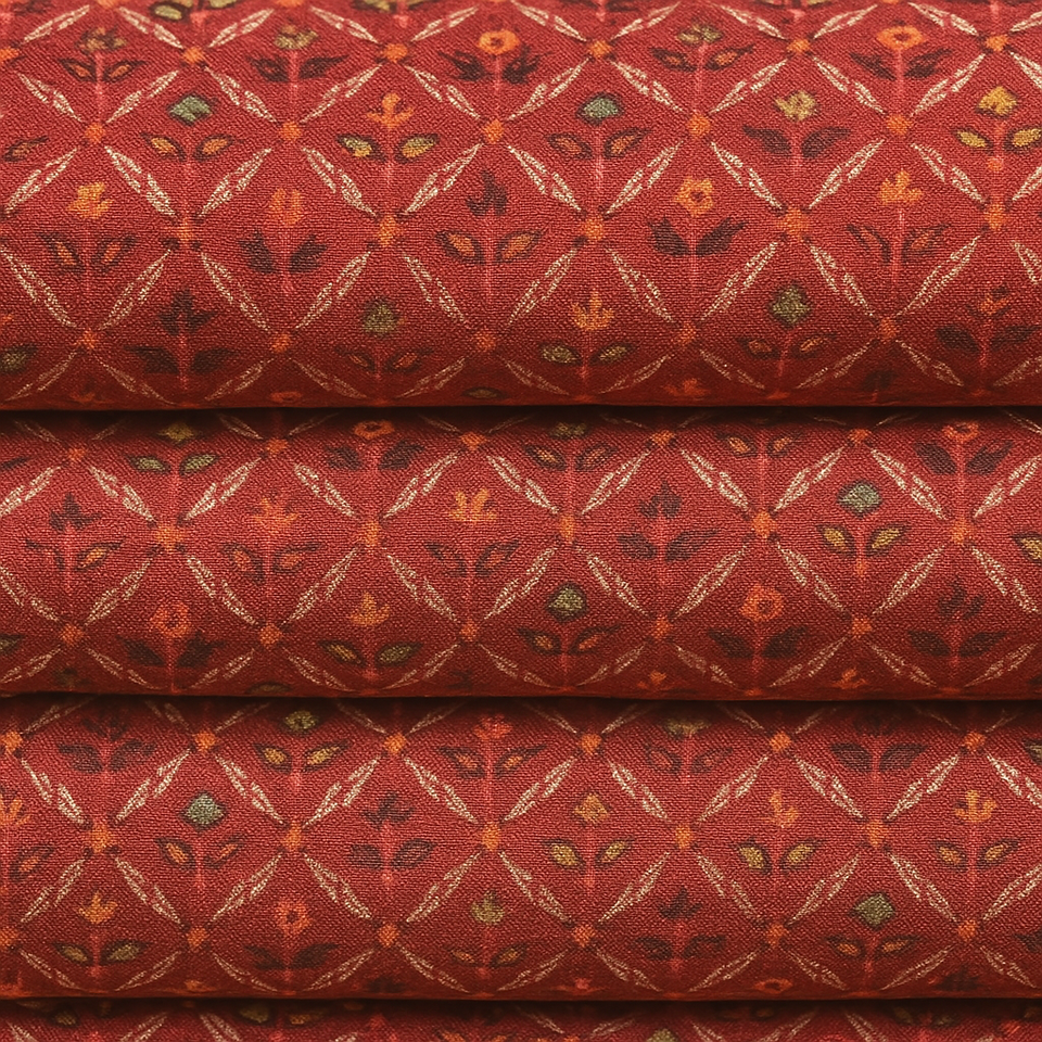 Linen 2 piece Suit Allover Digital Printed