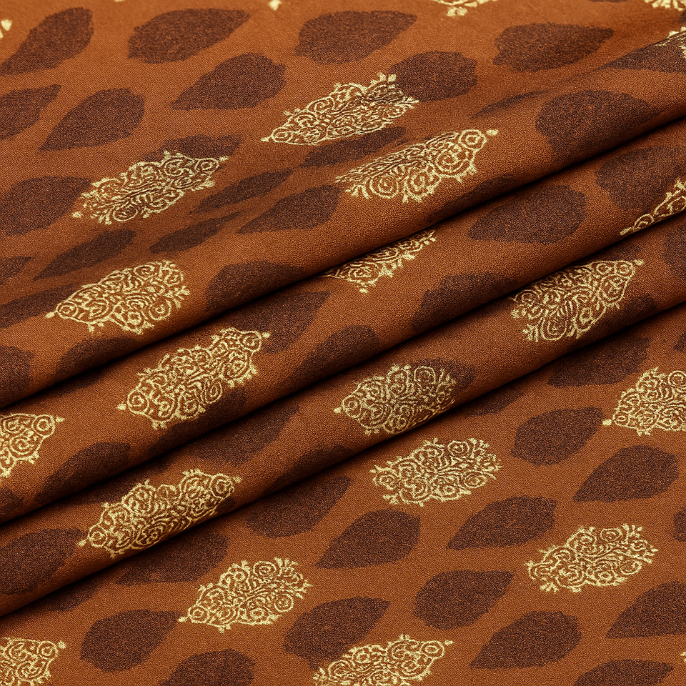 Linen 2 piece Suit Allover Digital Printed