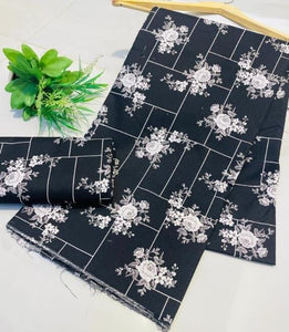 Digital Printed  2 piece Suit Unstitched polo cotton