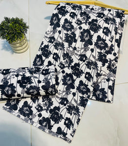 Digital Printed  2 piece Suit Unstitched polo cotton